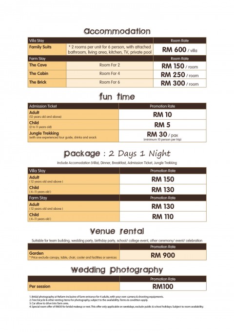 refarm pricing